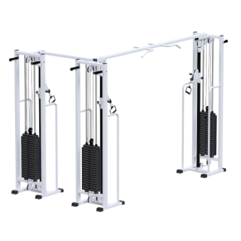 Профессиональный силовой тренажер Кроссовер + блочная рама стек 3х75 кг Sabirgym SG081.3*75*2200 екатеринбургспорт - V-SPORT Тренажеры УЗСИ ARMSSPORT