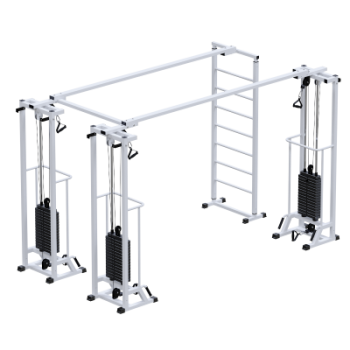 Профессиональный тренажер Биотонус-3 + шведская стенка стеки 3х75 кг Sabirgym SG087.3*2200*75 vasil - V-SPORT Тренажеры УЗСИ ARMSSPORT