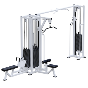 Профессиональный силовой тренажер Блочная станция регулируемая Sabirgym SG092*4*100*2400 стеки 4х100 кг vasil - V-SPORT Тренажеры УЗСИ ARMSSPORT