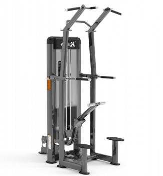 FTX-61F16 Комбинированный станок с разгружением (Гравитрон) Fitex Pro Профессиональный силовой тренажер - V-SPORT Тренажеры УЗСИ ARMSSPORT