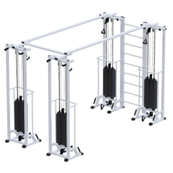 Тренажер Потапова стек 4х100 кг Sabirgym SG085.4*2200*100 реабилитационный для кинезитерапии екатеринбургспорт - V-SPORT Тренажеры УЗСИ ARMSSPORT