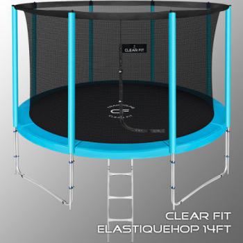 Каркасный батут Clear Fit ElastiqueHop 14Ft - V-SPORT Тренажеры УЗСИ ARMSSPORT