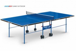 Теннисный стол всепогодный Game Outdoor blue для открытых площадок 6034 s-dostavka - V-SPORT Тренажеры УЗСИ ARMSSPORT