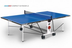 Теннисный стол всепогодный Compact Outdoor LX для использования на открытых площадках и в помещениях 6044 s-dostavka - V-SPORT Тренажеры УЗСИ ARMSSPORT